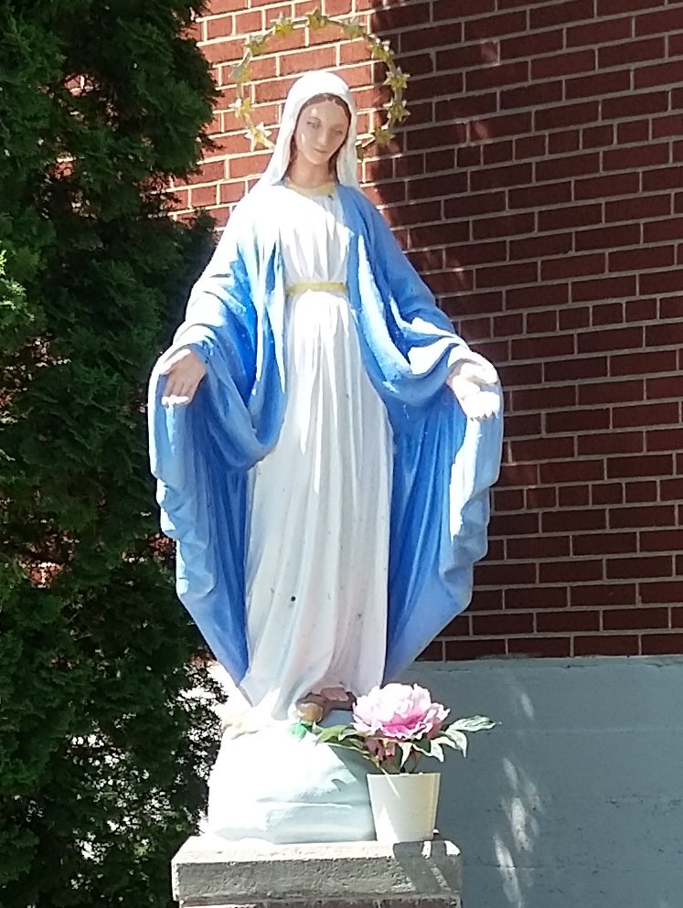 The Blessed Virgin Mary Outdoor Statue